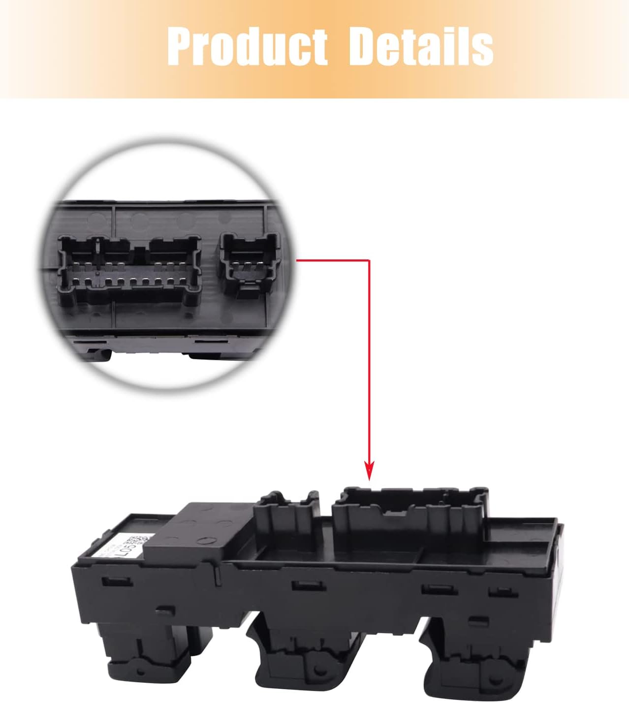 Power Window Control Switch fit for Subaru Outback Legacy 2015-2016, Replace OEM 83071AL05A, Front Left Driver Side Power Window Master Control Switch Button 15-16