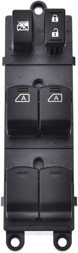 Front Drive Side Power Window Master Control Switch for 2007-2012 Nissan Pathfinder Replaces OE# 25401-ZL10A, 25401-ZL10B, 25401-ZL10C