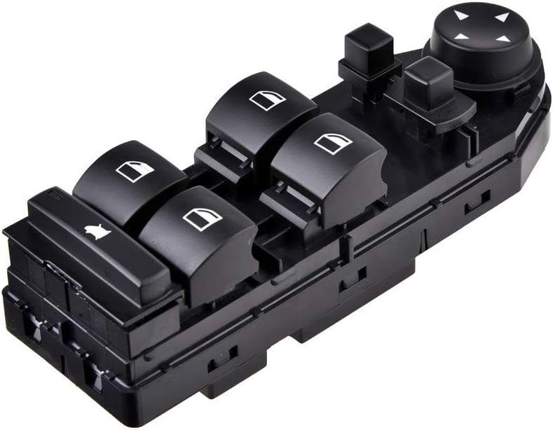 Front Drive Side Power Window Master Control Switch for 2004-2010 E83 X3 2.5 3.0 Replaces OE# 61313414355