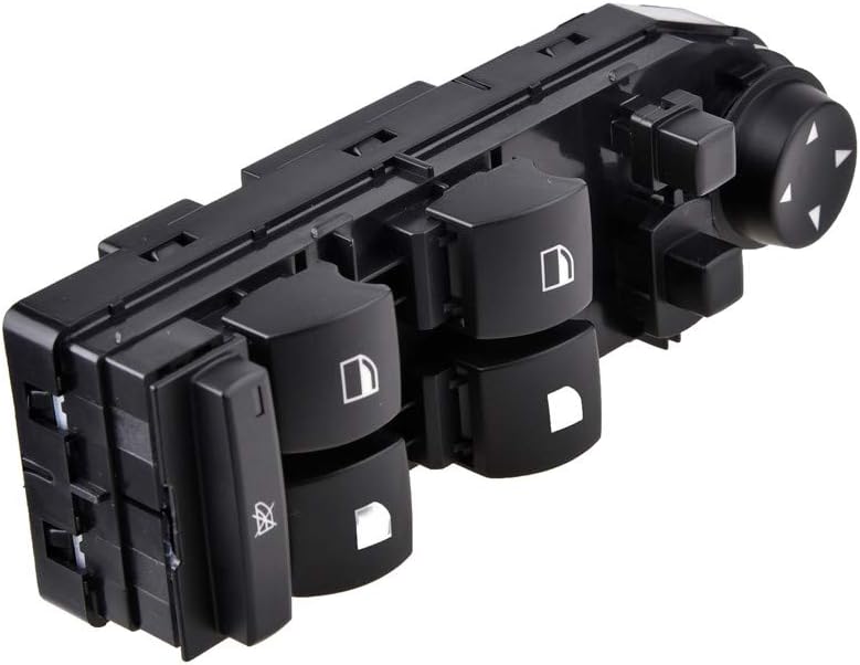 Front Drive Side Power Window Master Control Switch for 2004-2010 E83 X3 2.5 3.0 Replaces OE# 61313414355