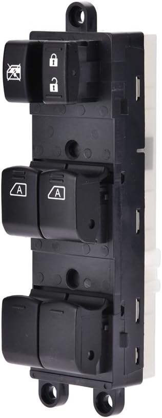 Front Drive Side Power Window Master Control Switch for 2007-2012 Nissan Pathfinder Replaces OE# 25401-ZL10A, 25401-ZL10B, 25401-ZL10C