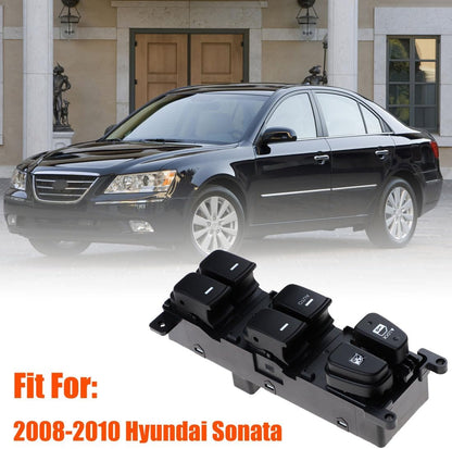 93570-3K600 Front Left Power Control Window Switch Driver Compatible with 2008-2010 Hyundai Sonata Replace# 935703K600 Driver Side Electric Master Window Switch Button Replacement for Sonata 2008-2010