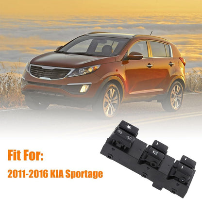Power Window Master Control Switch Button Compatible with Kia Sportage 2014 2015 2016 Replace OEM 935703W000 for Front Left Driver Side Door Window Switch Replacement for 2014-2016 Kia Sportage