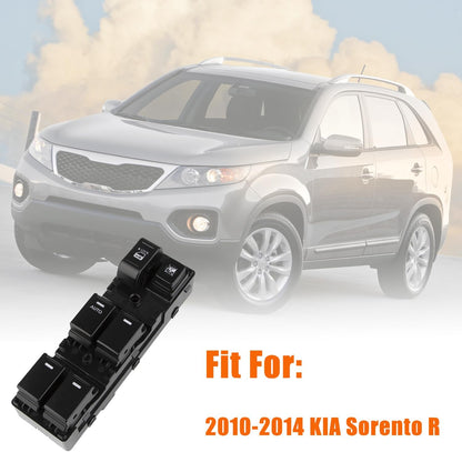 Power Window Control Switch Fit for KIA Sorento R 2010-2014 Replace OEM 93570-2P100VA, 935702P100VA For Driver Side Front Left Master Window Control Switch Button Compatible with 10-14 Sorento R