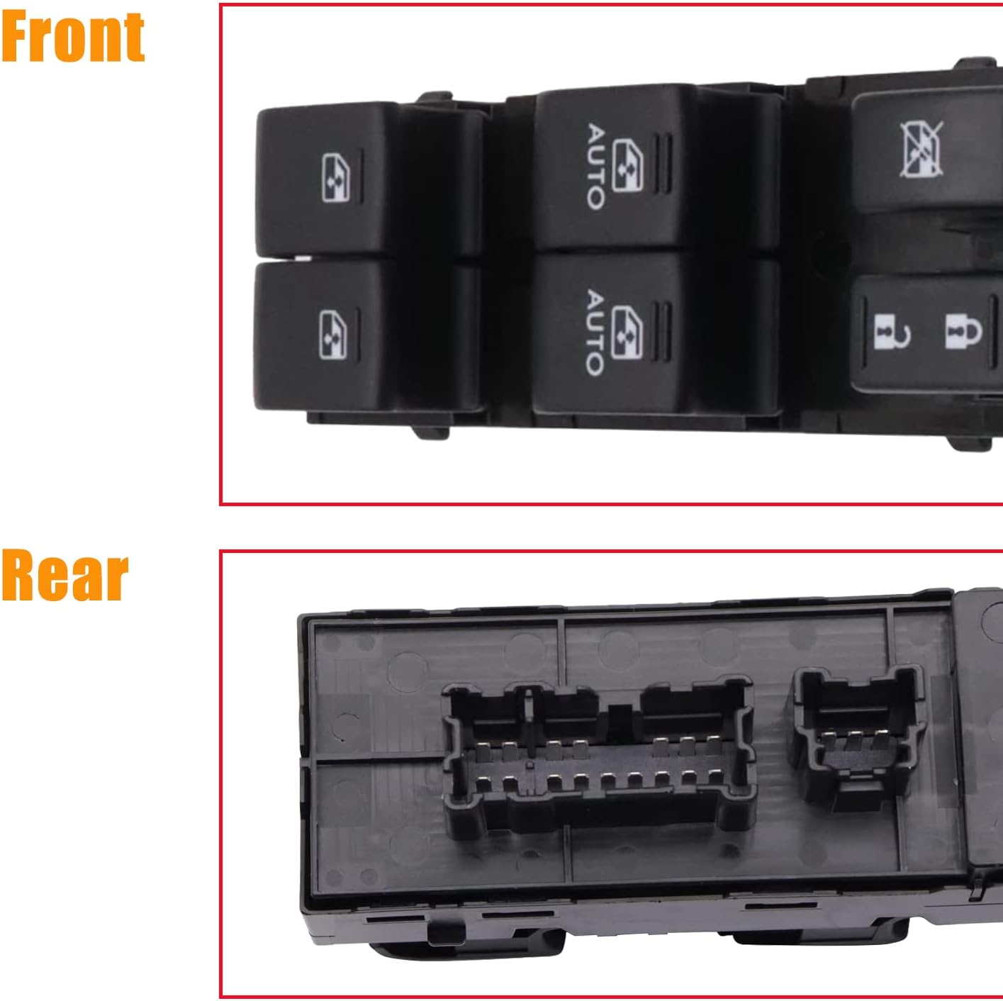 Power Window Control Switch fit for Subaru Outback Legacy 2015-2016, Replace OEM 83071AL05A, Front Left Driver Side Power Window Master Control Switch Button 15-16