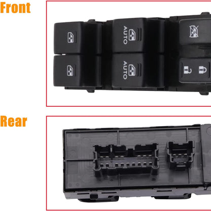 Power Window Control Switch fit for Subaru Outback Legacy 2015-2016, Replace OEM 83071AL05A, Front Left Driver Side Power Window Master Control Switch Button 15-16