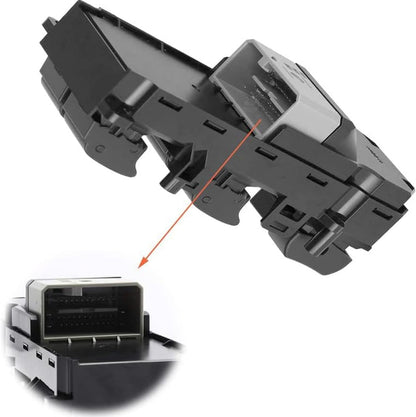 Front Left Driver Side Master Window Switch Compatible with Honda Accord Sedan 2008-2012 Replace OE 35750-TB0-H01 | Fit for 08-12 Honda Accord Power Window Master Single Auto Switch Buttons