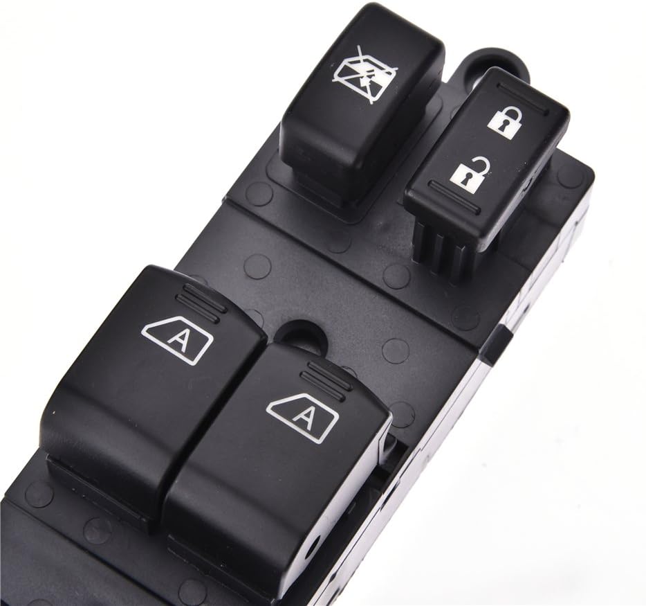 Front Drive Side Power Window Master Control Switch for 2007-2012 Nissan Pathfinder Replaces OE# 25401-ZL10A, 25401-ZL10B, 25401-ZL10C