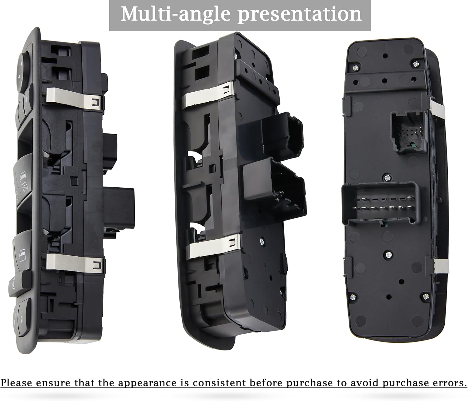 Replacement driver side window switch for Ram Dodge Chrysler
