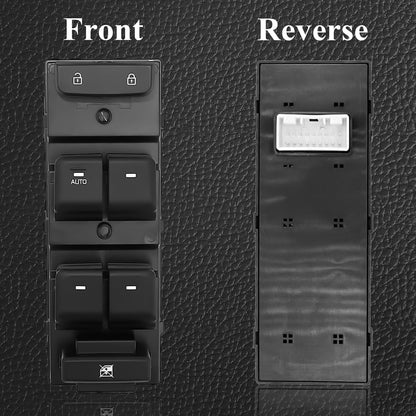 Front Left Driver Side Power Window Master Switch Fit for Hyundai Sonata 2015 2016 2017 2018 2019 Replace OEM 93570-C1000 for Power Window Control Switch Button Compatible for 2015-2019 Hyundai Sonata