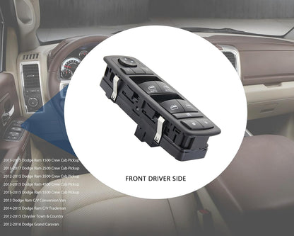 68110866AB power window switch fitment detail