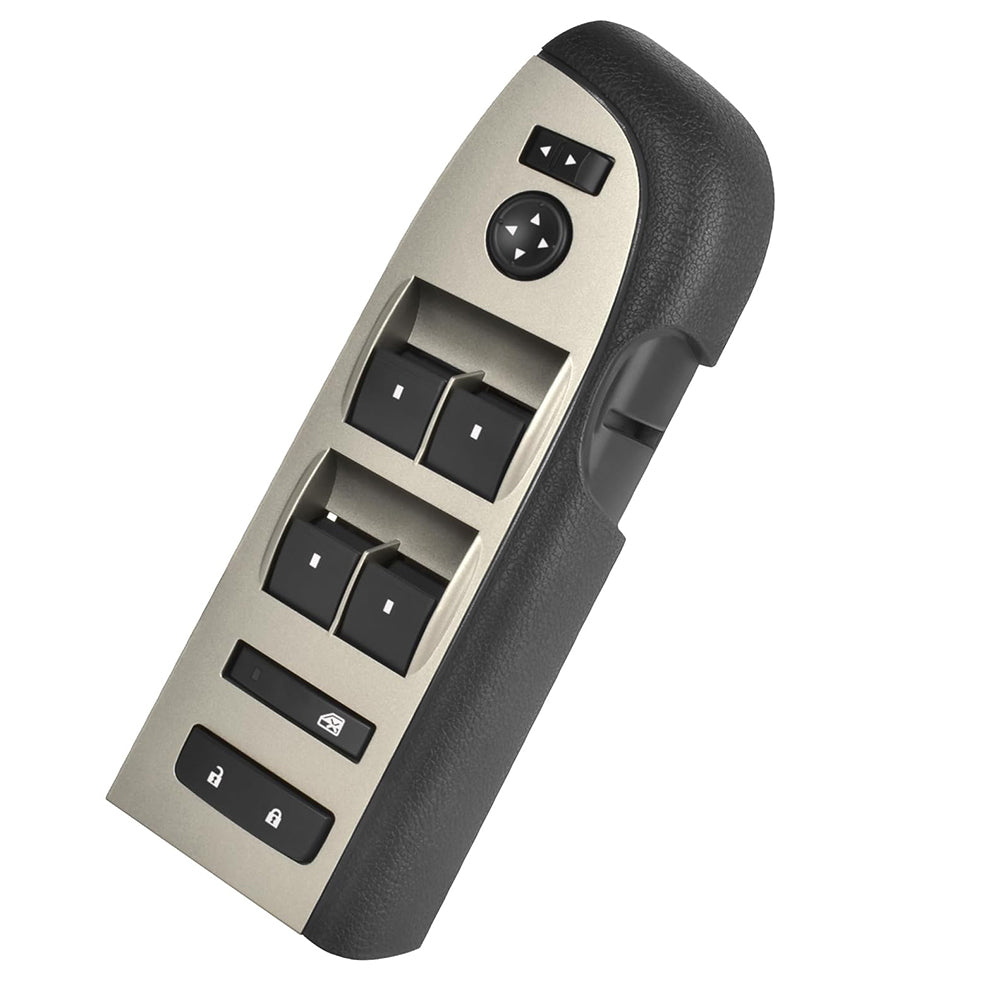 Driver Side Master Power Window Switch for 2007-2014 Chevy Silverado GMC Sierra, Front Left Window Control Switch with Door Lock and Mirror Control, Replace OE 22968506 20945129