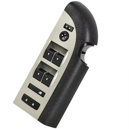 Front Driver Master Power Window Switch for 2007-2009 Chevy Silverado GMC Sierra, Door Lock Mirror Control Switch Assembly