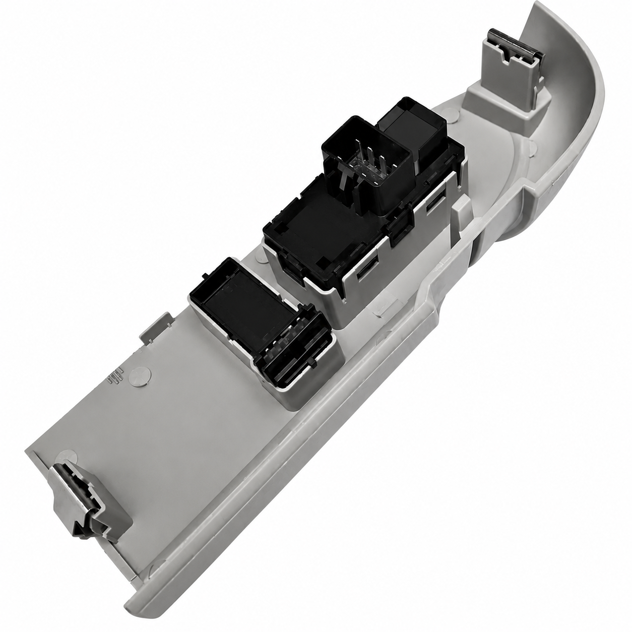 Passenger Side Front Door Power Window Lock Switch for 2002-2005 Chevy Trailblazer, Light Gray Window Control Switch